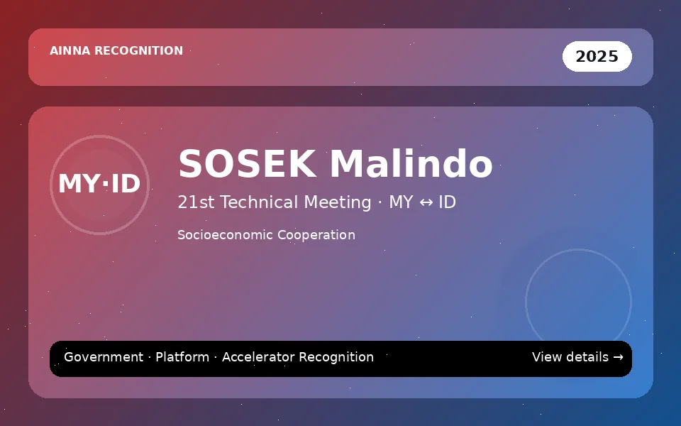 SOSEK Malindo Delegation