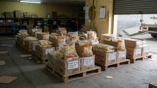 Editorial wholesale warehouse. Digital HQ original.