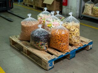 Editorial bulk snack bags. Digital HQ original.