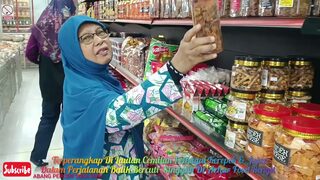 Terperangkap Di Lautan Kerepek & Pelbagai Cemilan Jajan Di Azhar Food, Rengit BP #jalanjalan #food