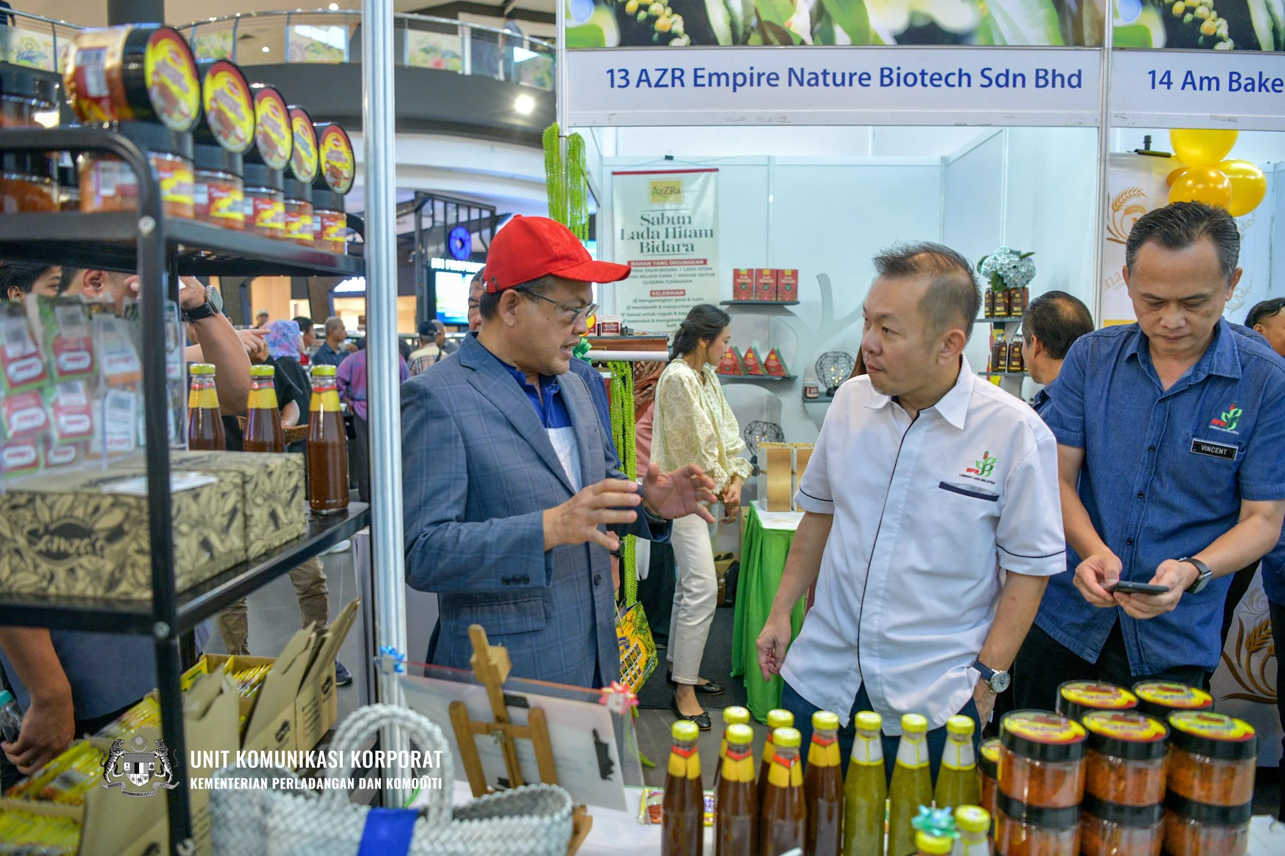 AZR Empire Nature Biotech booth at the Malaysian Pepper Use Campaign 2025