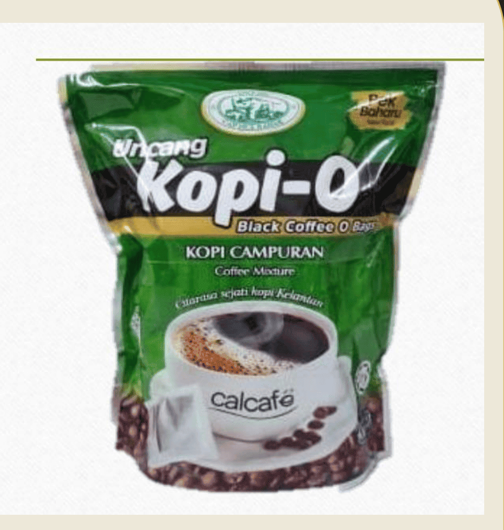 Cap Dua Badak Black Coffee O' Bags