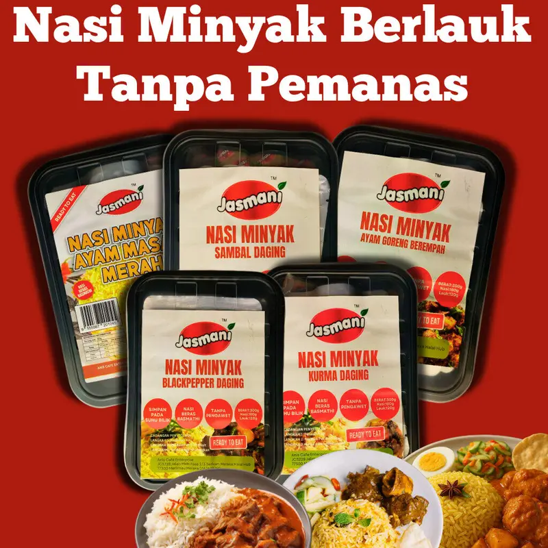 SET NASI MINYAK TANPA PEMANAS