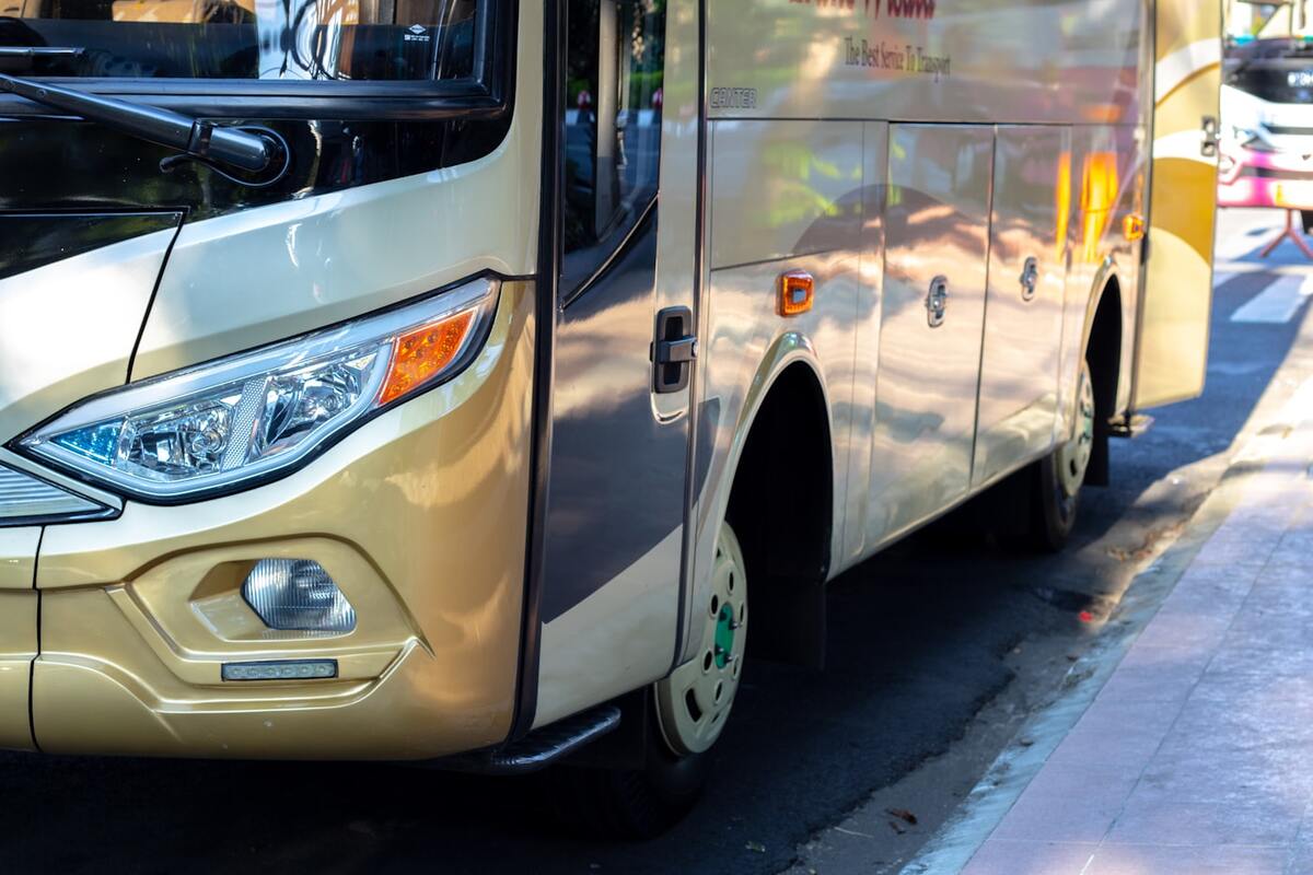 Public bus for travel to the hospital