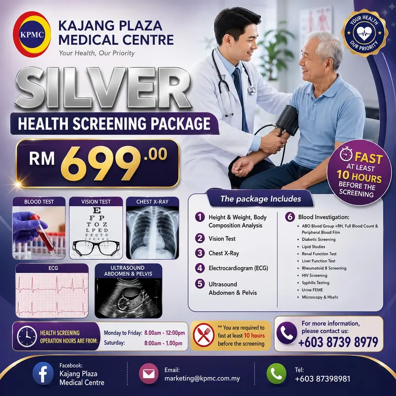 Silver screening at KPMC Kajang