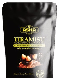 Tiramisu Almond Dark Chocolate 55% - 190g