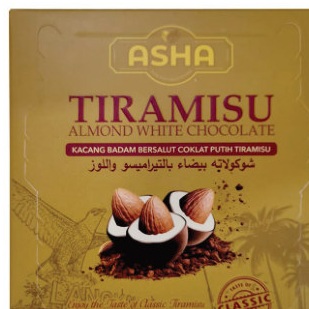 Tiramisu Almond Milk Chocolate 45% - 50g