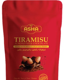 Tiramisu Almond White Chocolate - 190g