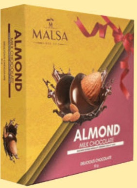 Almond Milk Chocolate 55% - 50g