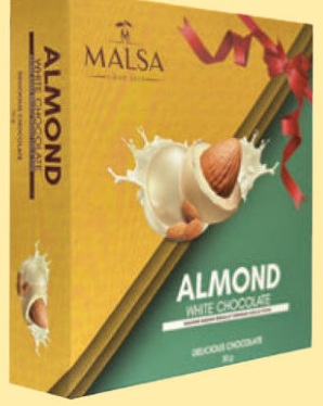 Almond White Chocolate - 50g