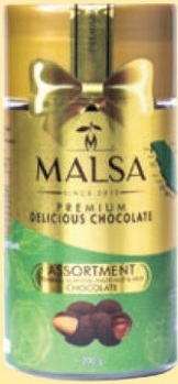 Assortment Tiramisu Milk Chocolate 55% - 200g
