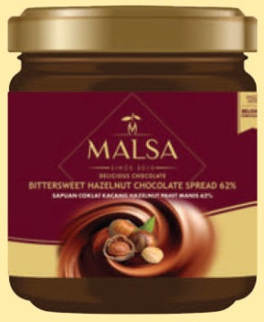 Bittersweet Hazelnut Chocolate Spread 62% - 350g
