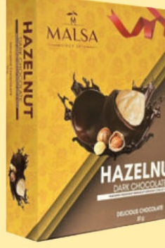 Hazelnut Dark Chocolate 62% - 50g