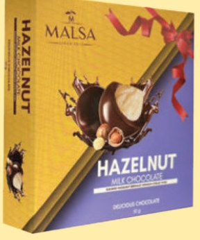 Hazelnut Milk Chocolate 55% - 50g