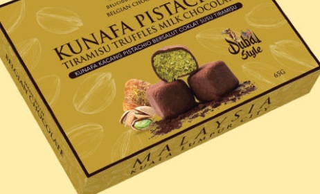Kunafa Pistachio - Milk Chocolate 55% - 65g
