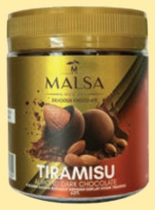 Tiramisu Almond Dark Chocolate 62% - 190g