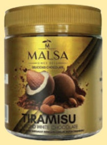 Tiramisu Almond White Chocolate - 190g