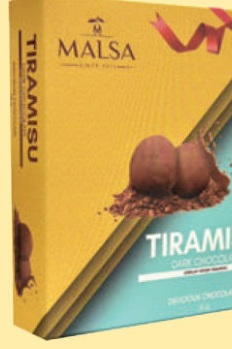 Tiramisu Dark Chocolate 62% - 50g