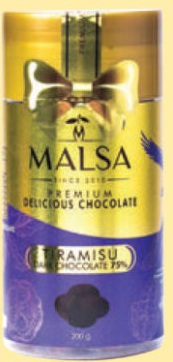 Tiramisu Dark Chocolate 75% - 200g