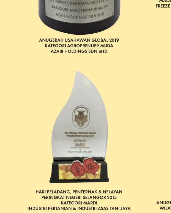 Selangor agro-based industry award visual · 2015