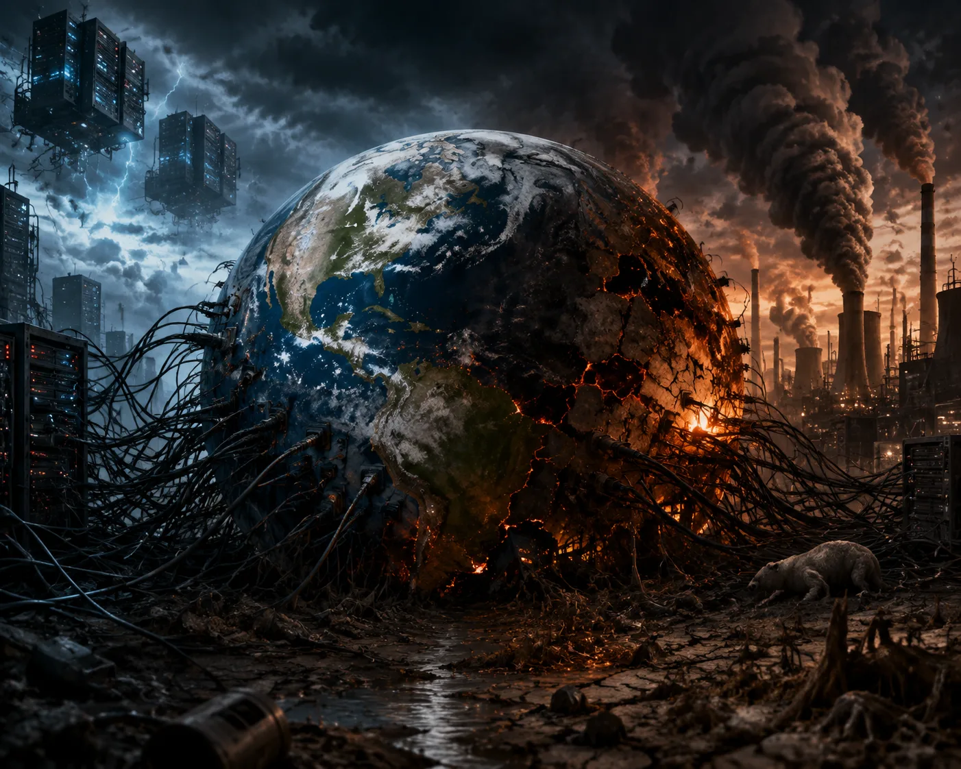 Reducing Corporate Carbon Footprint Through Responsible AI Adoption