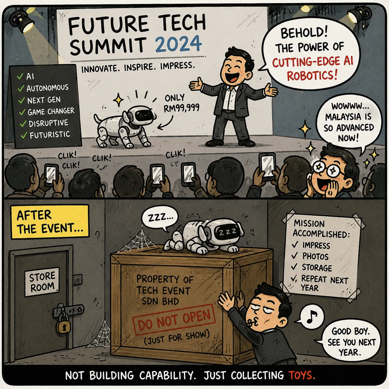 Innovation Is Not Something You Put on a Stage