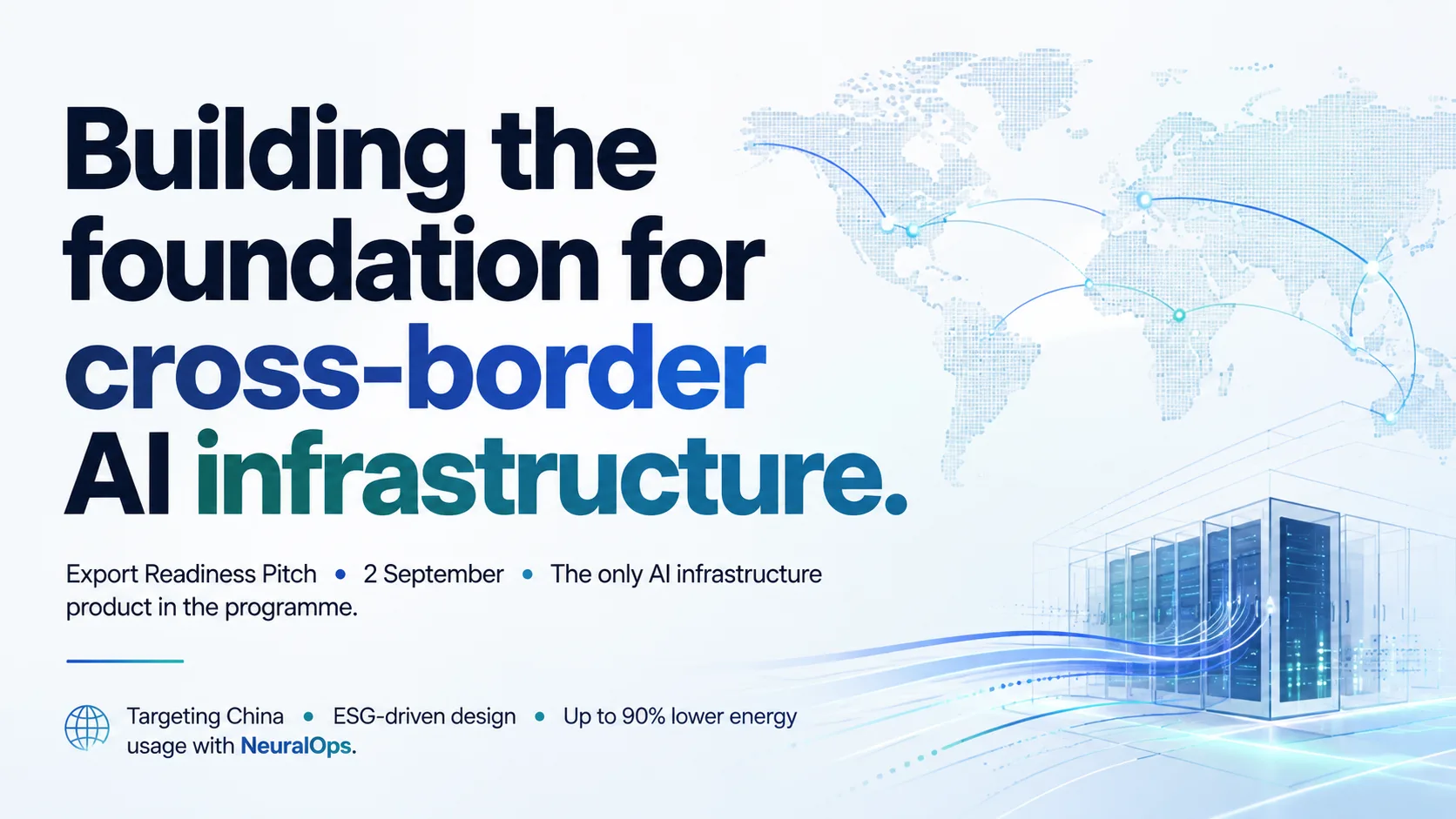 Building the Foundation for Cross-Border AI Infrastructure