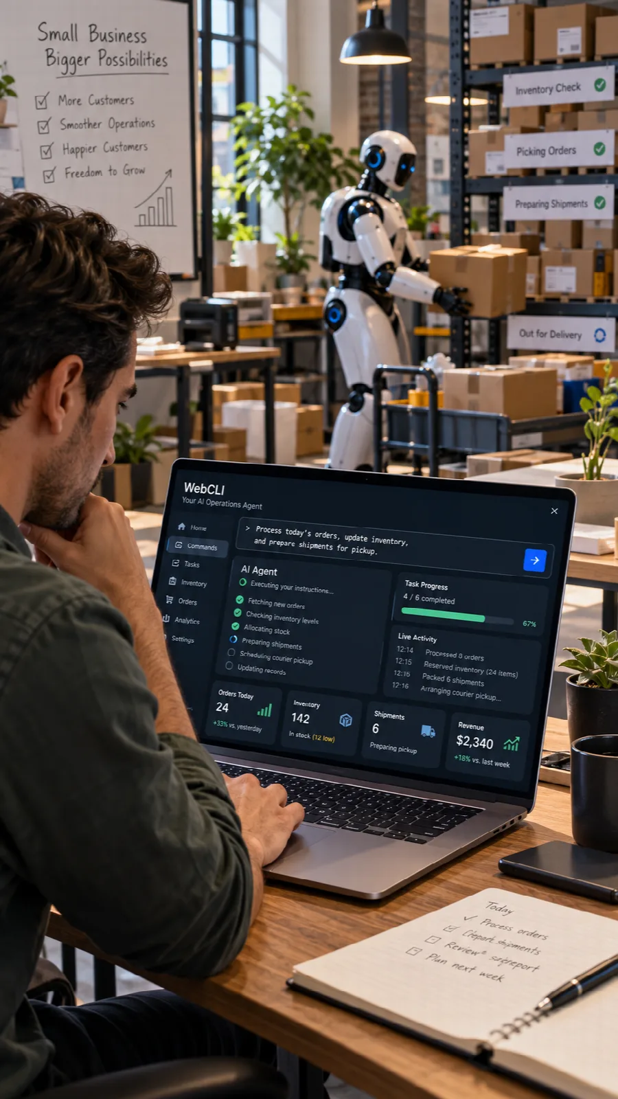 AI for SMEs Should Do More Than Answer Questions.