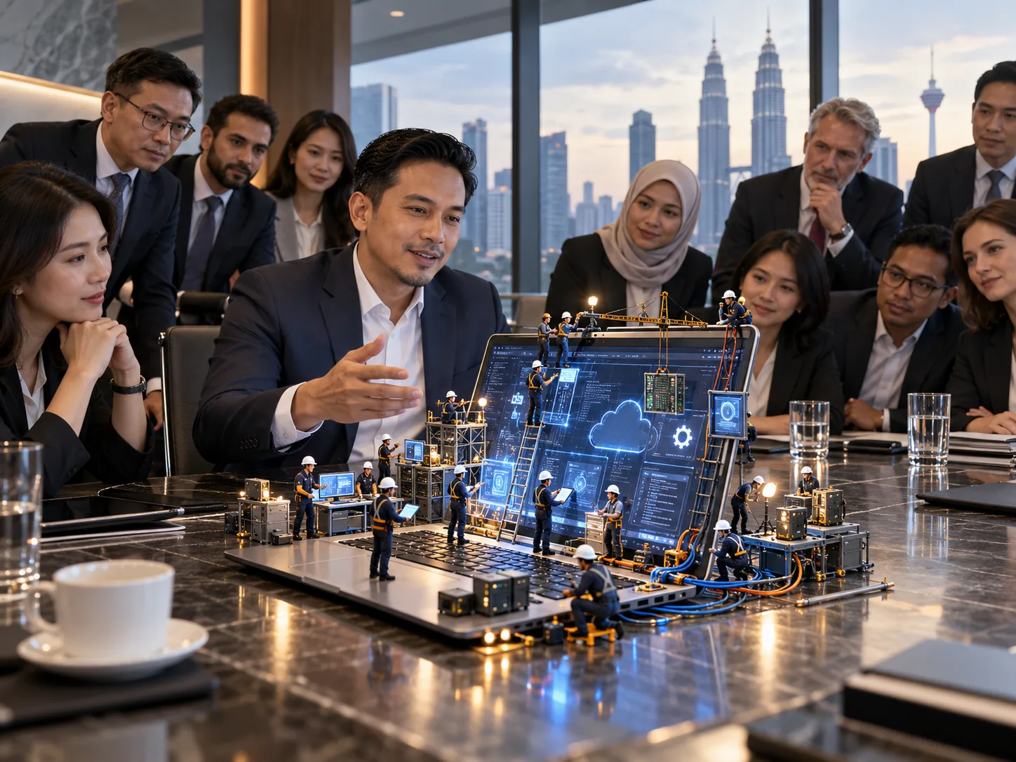The technology has not only changed how fast we work. It has changed how I think.