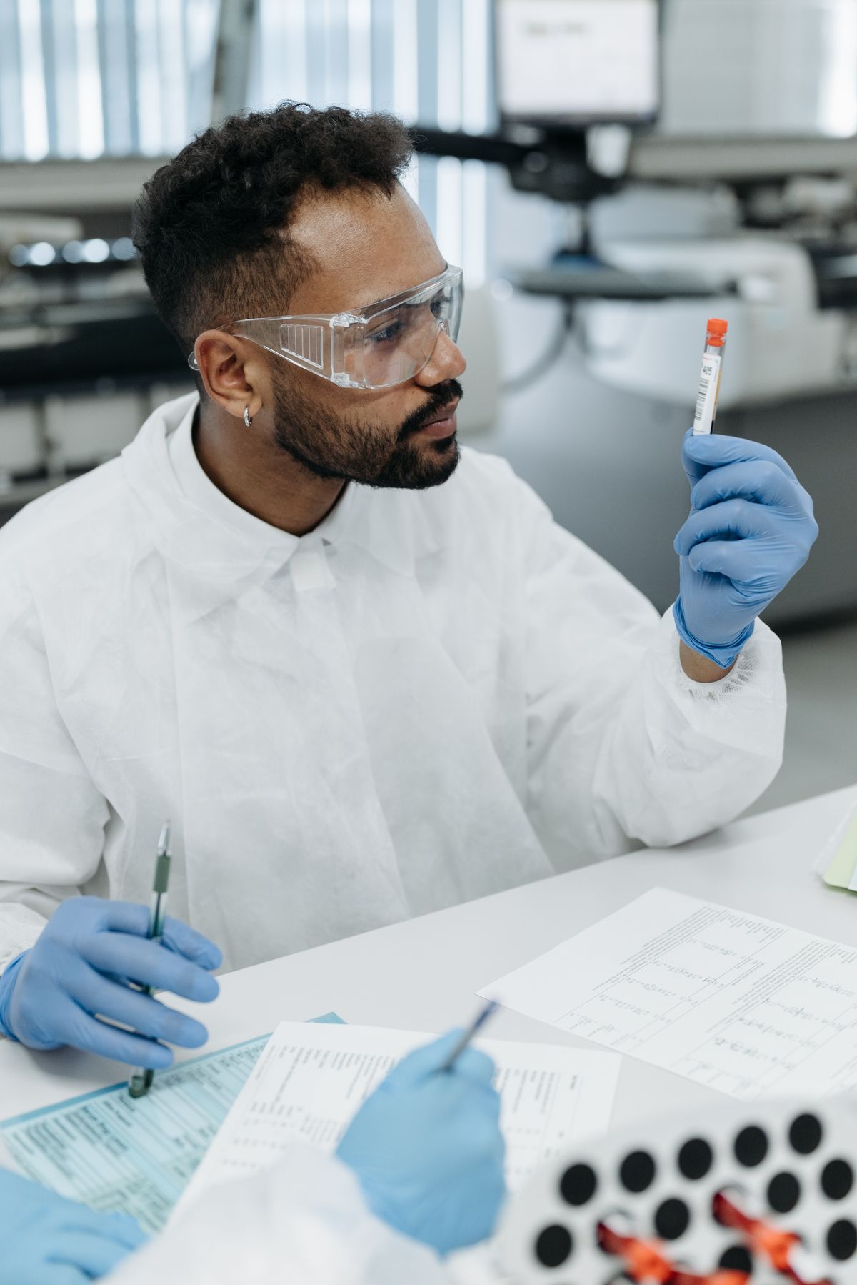 Quality inspection in a laboratory