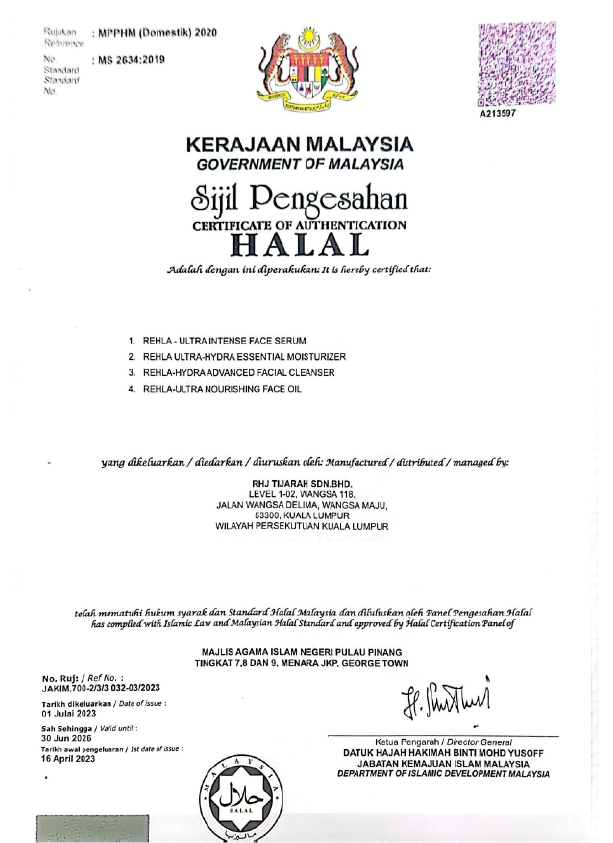 JAKIM halal certificate
