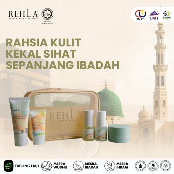 Rahsia Kulit Kekal Sihat Sepanjang Ibadah