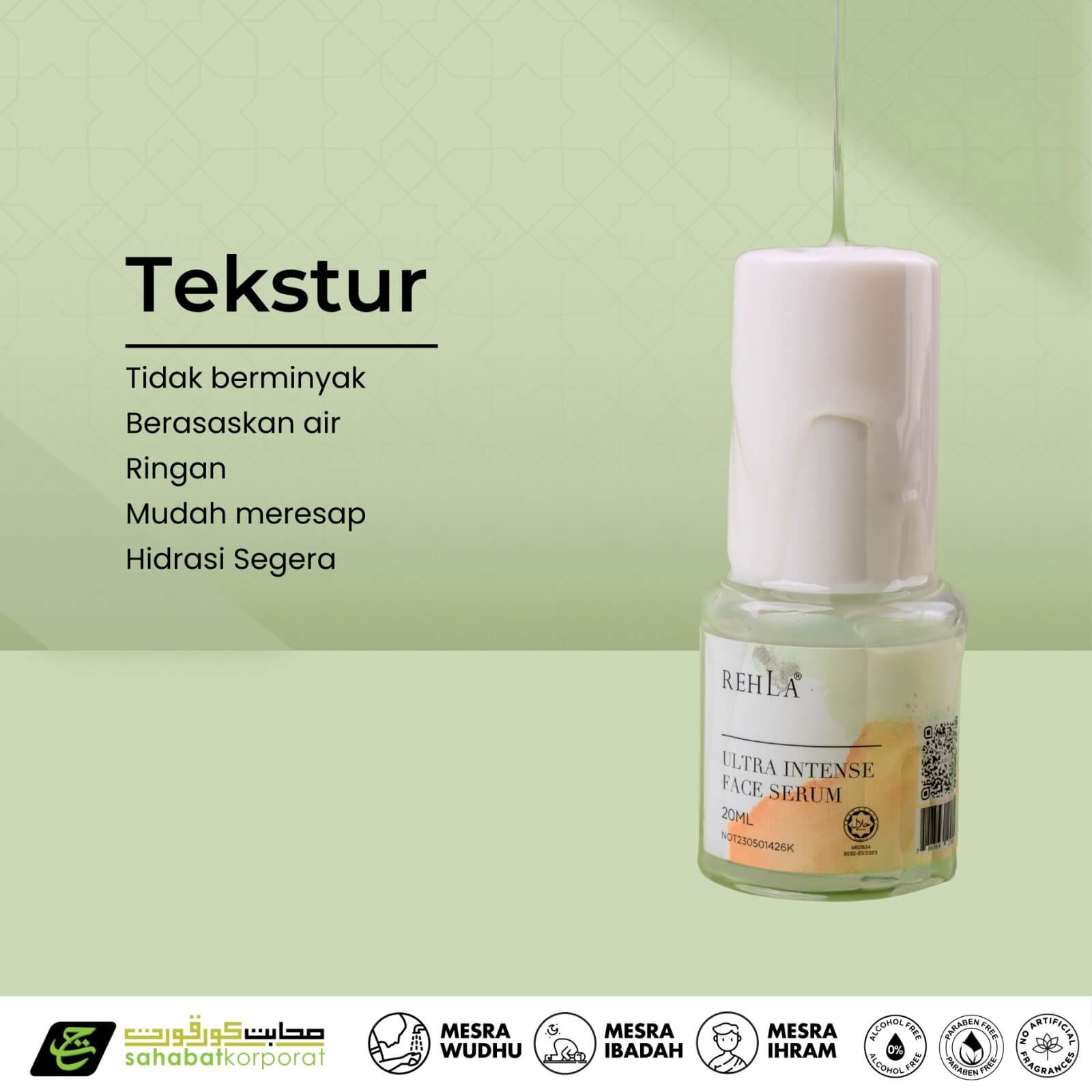 REHLA Ultra Intense Face Serum 10