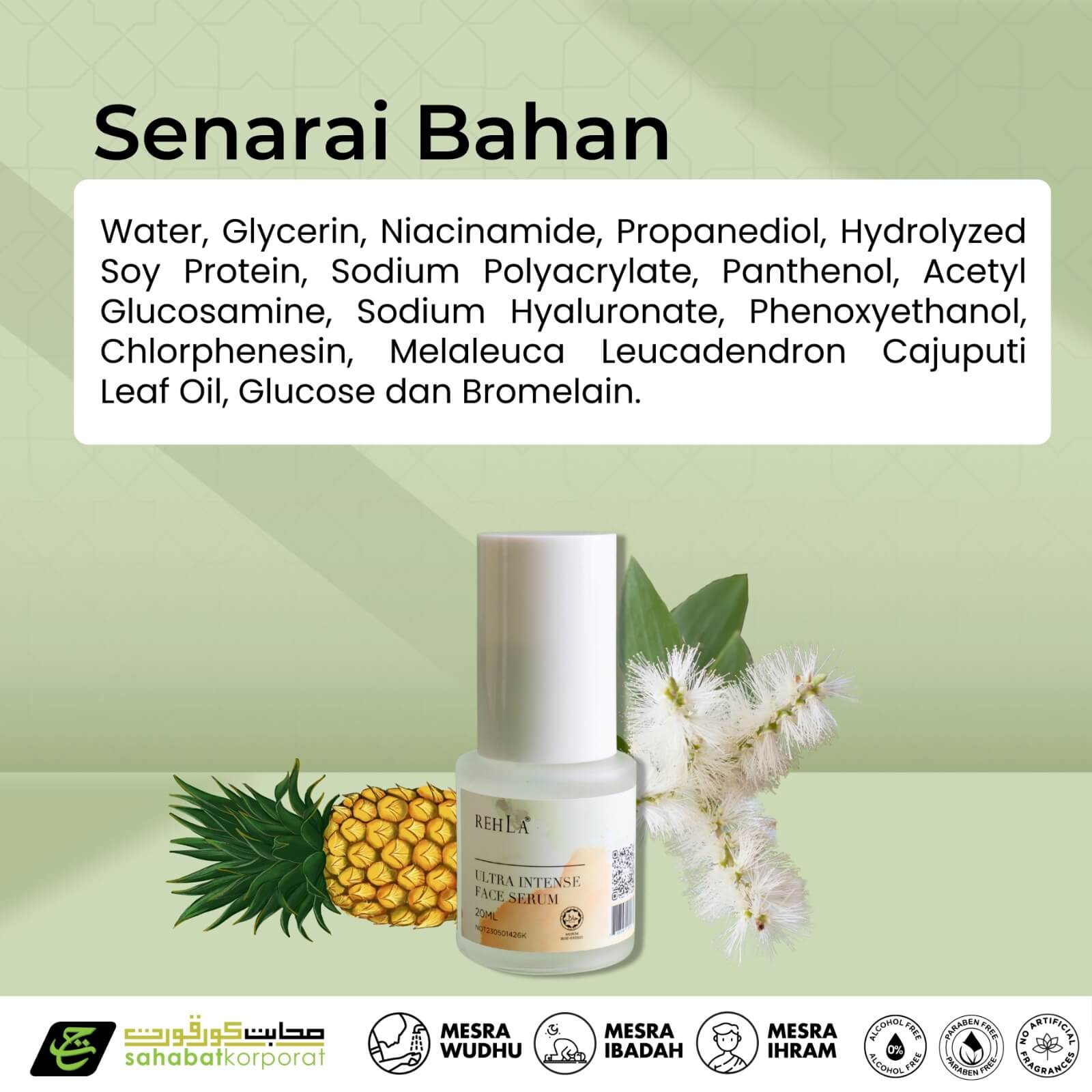 REHLA Ultra Intense Face Serum 4