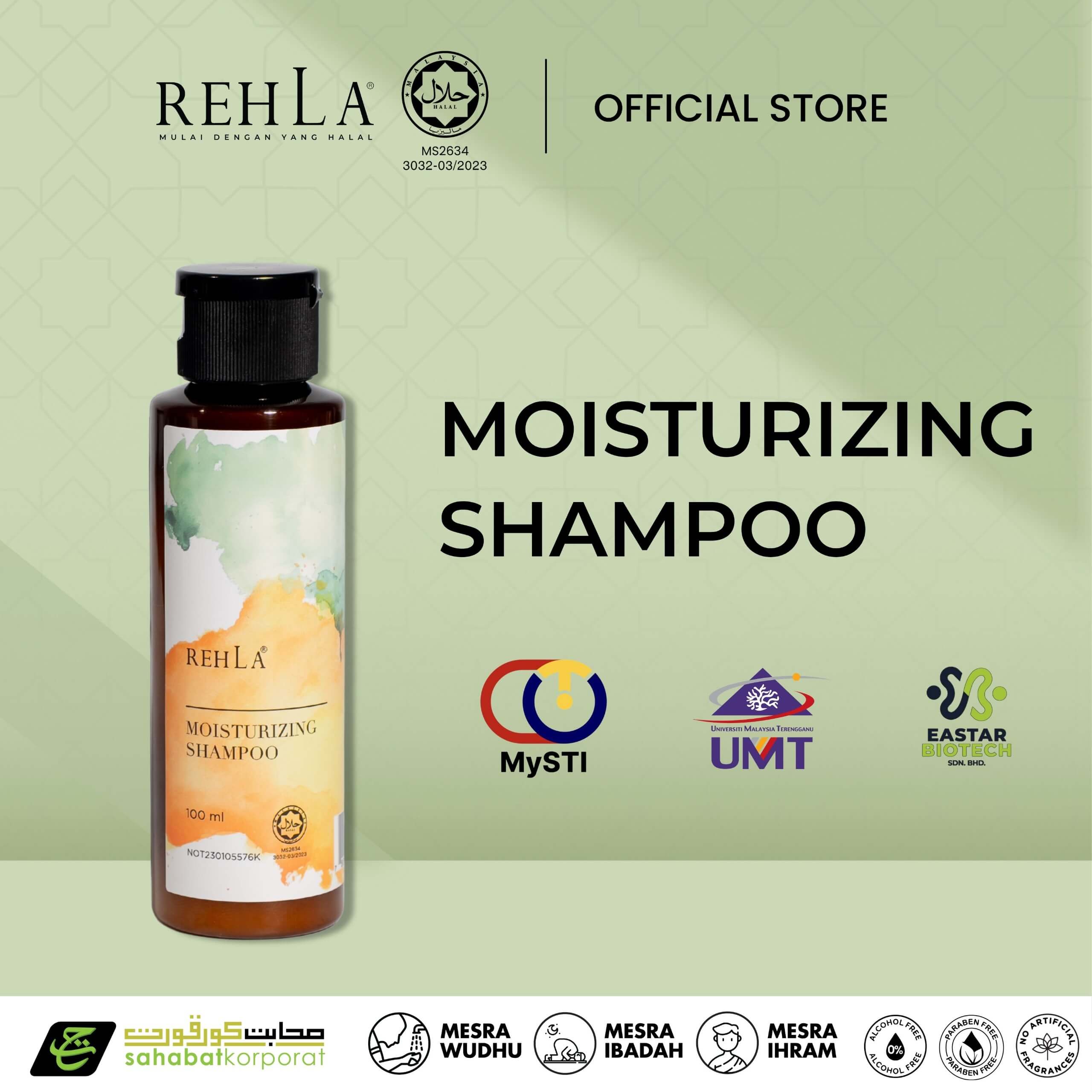 REHLA Moisturising Hair Shampoo 2