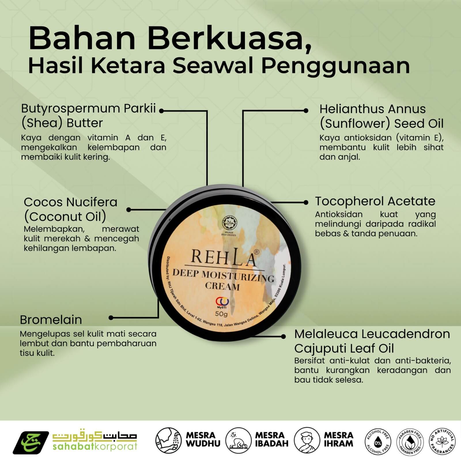 REHLA Deep Moisturizing Cream 5