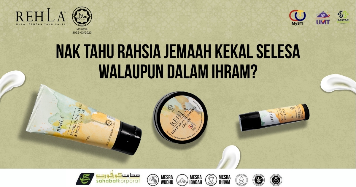 🕋 Skincare Umrah Halal Sah Ihram