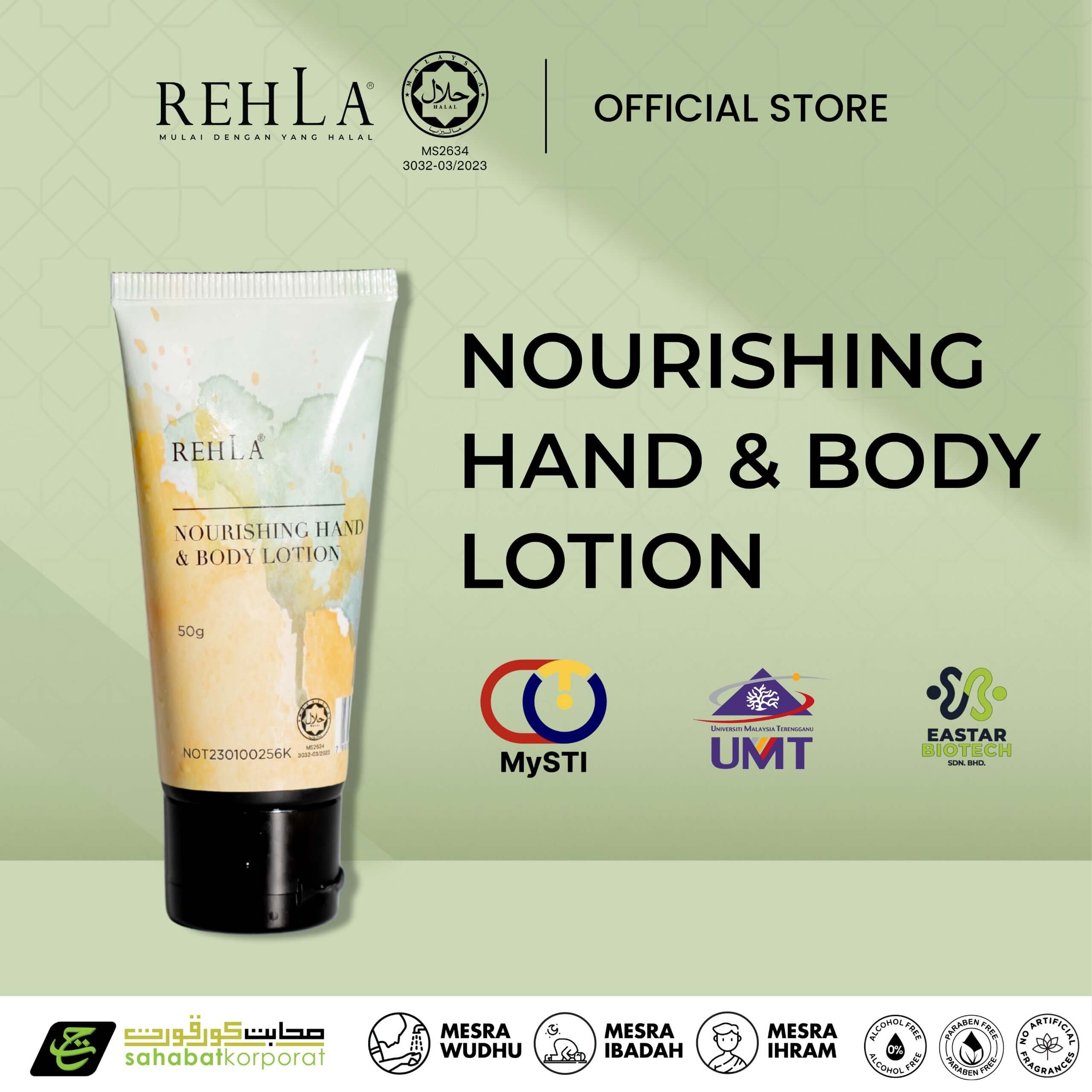 REHLA Nourishing Hand & Body Lotion 2