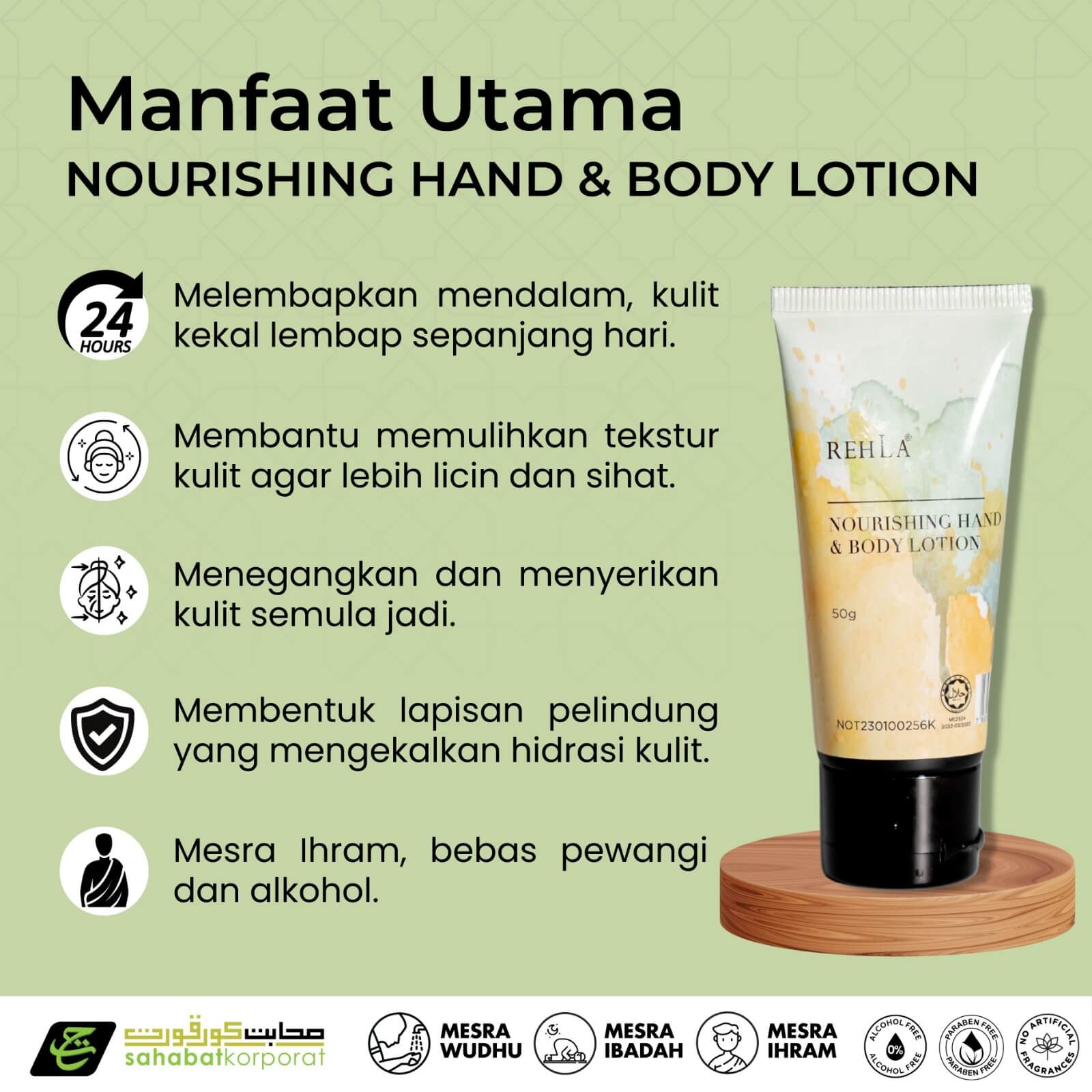 REHLA Nourishing Hand & Body Lotion 4