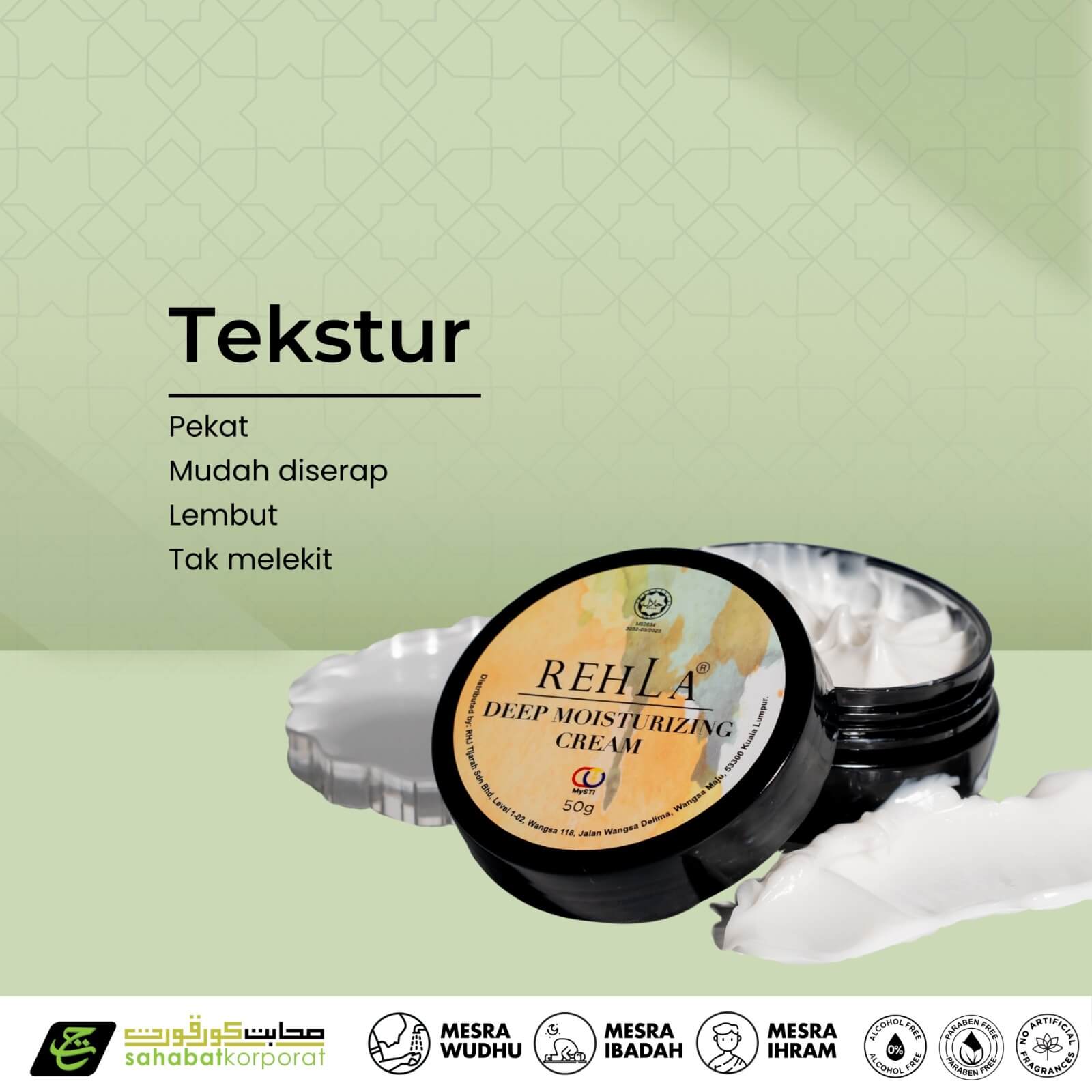 REHLA Deep Moisturizing Cream 3