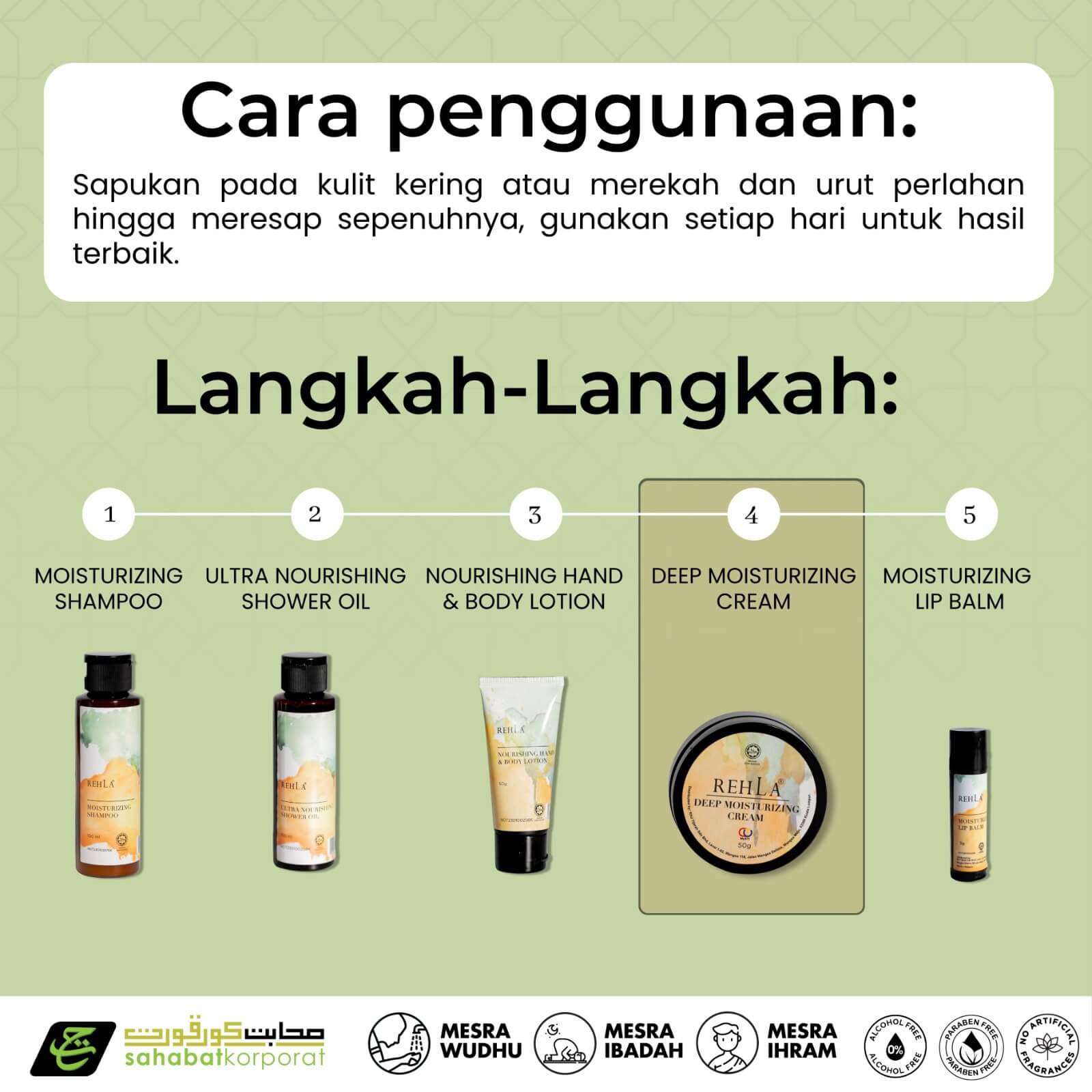REHLA Deep Moisturizing Cream 9