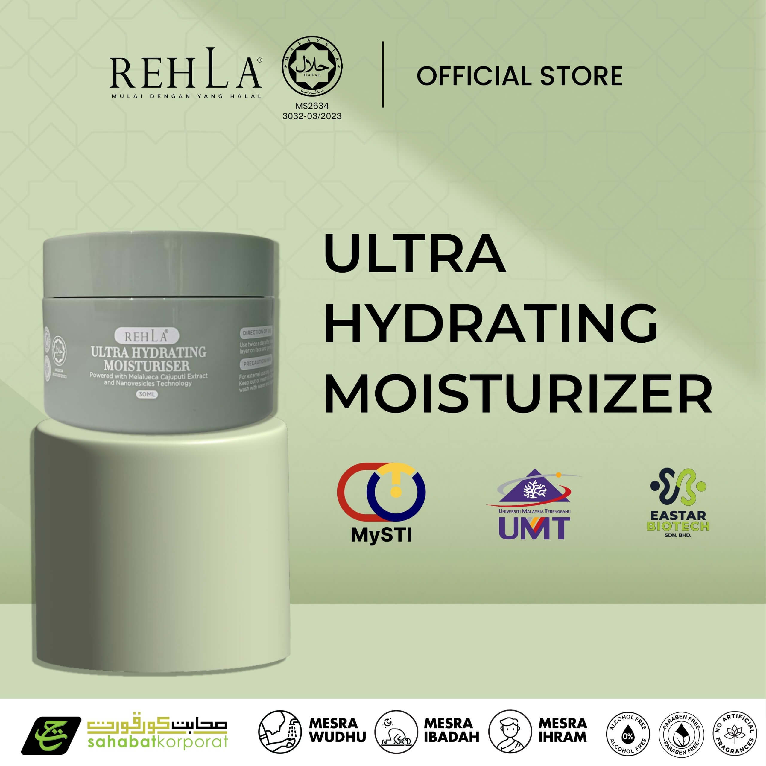 REHLA Ultra Hydrating Moisturiser 2