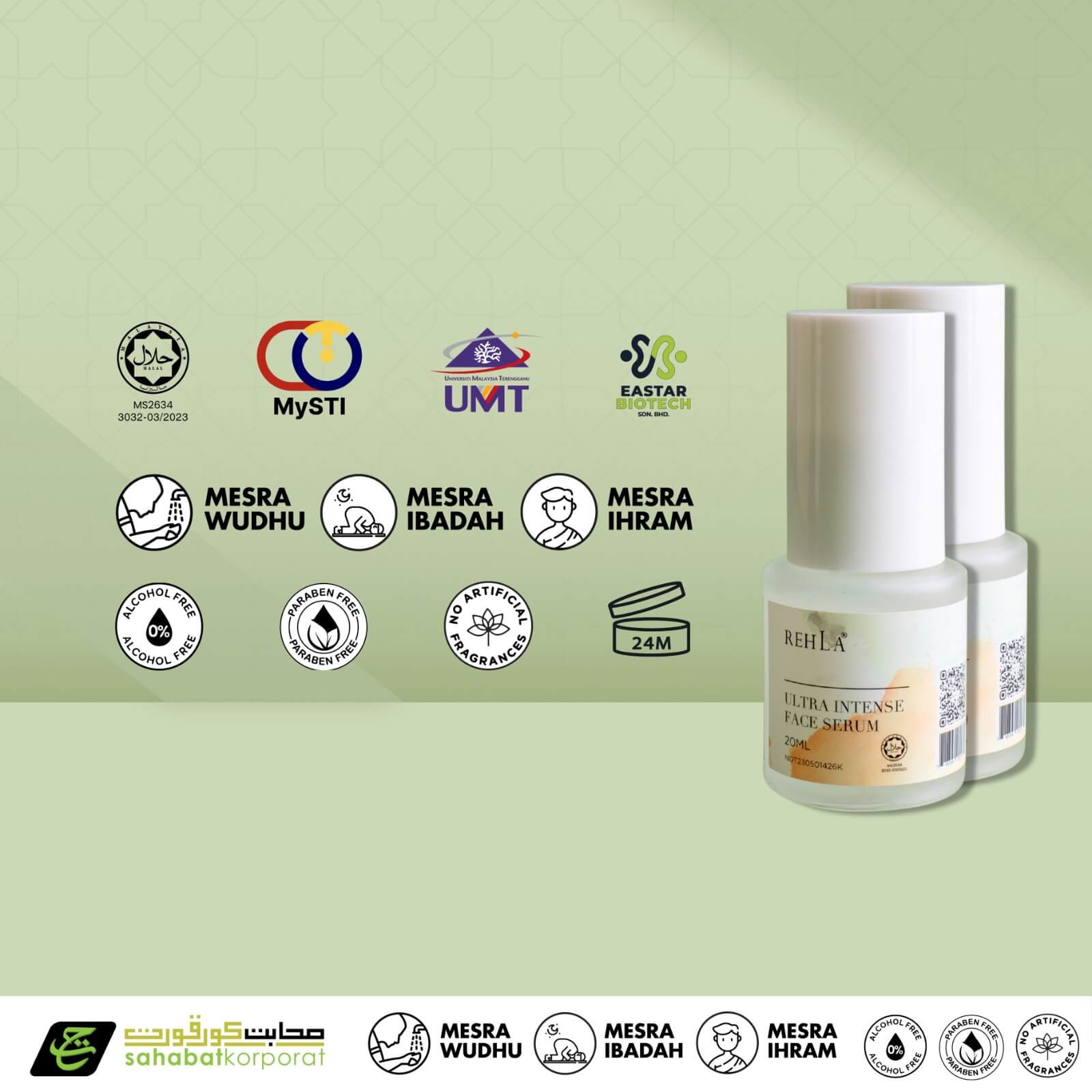 REHLA Ultra Intense Face Serum 7