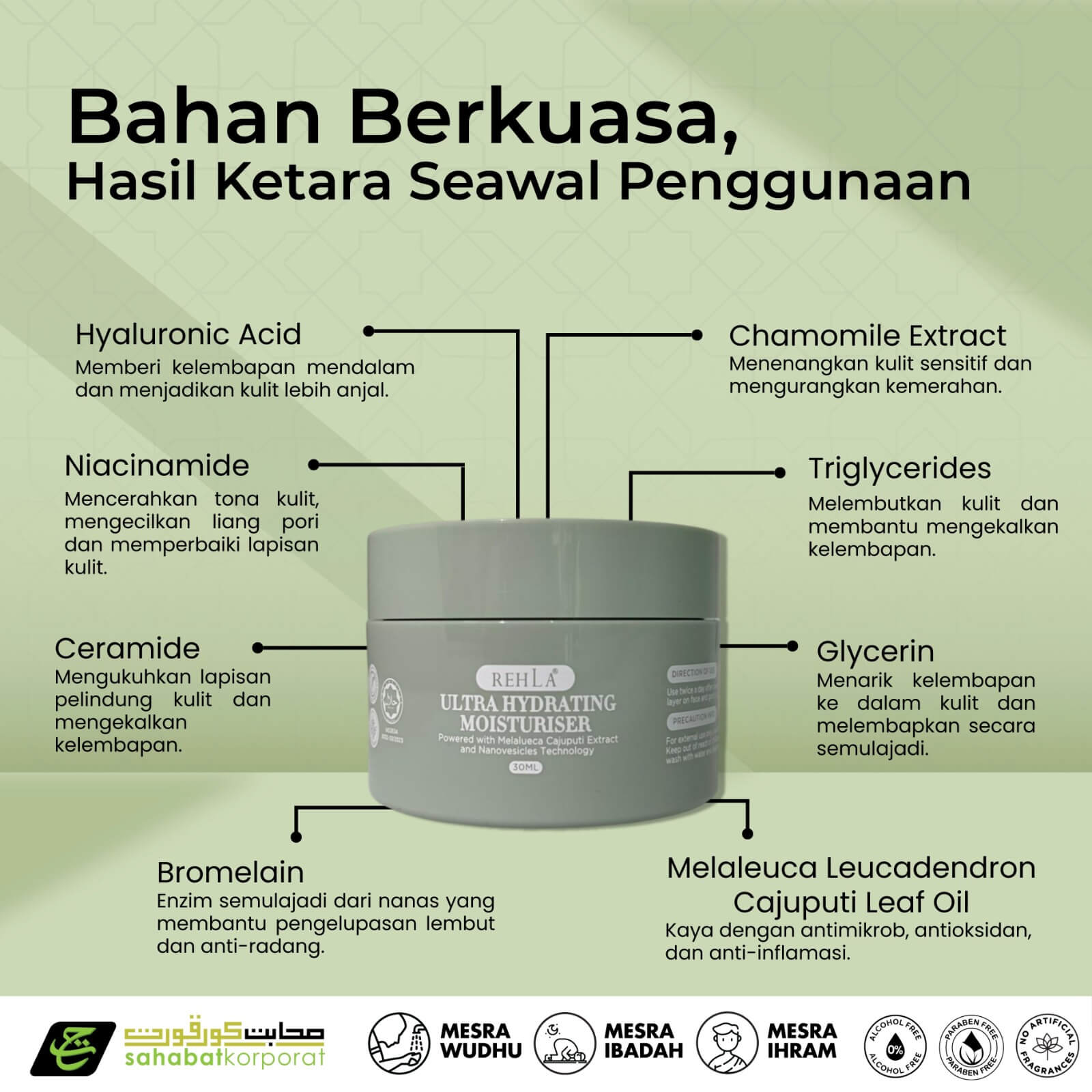 REHLA Ultra Hydrating Moisturiser 5