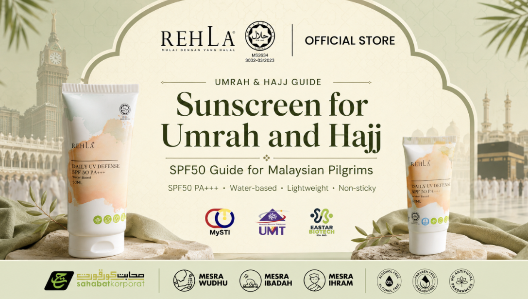 Sunscreen for Umrah and Hajj: SPF50 PA+++ Guide for Malaysian Pilgrims Choosing the Right Sunscreen for Umrah and Hajj: SPF50 PA+++ Explained
