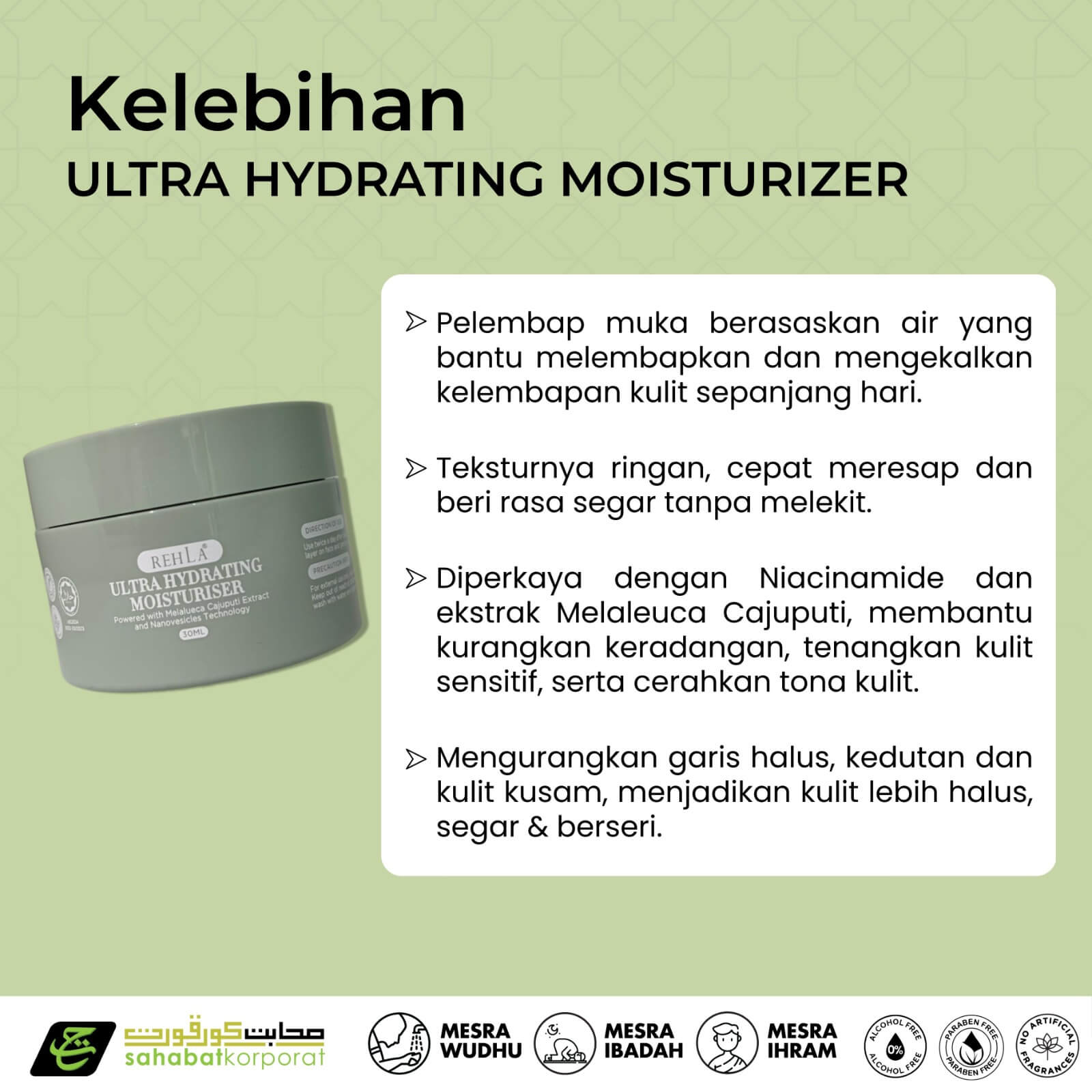 REHLA Ultra Hydrating Moisturiser 4