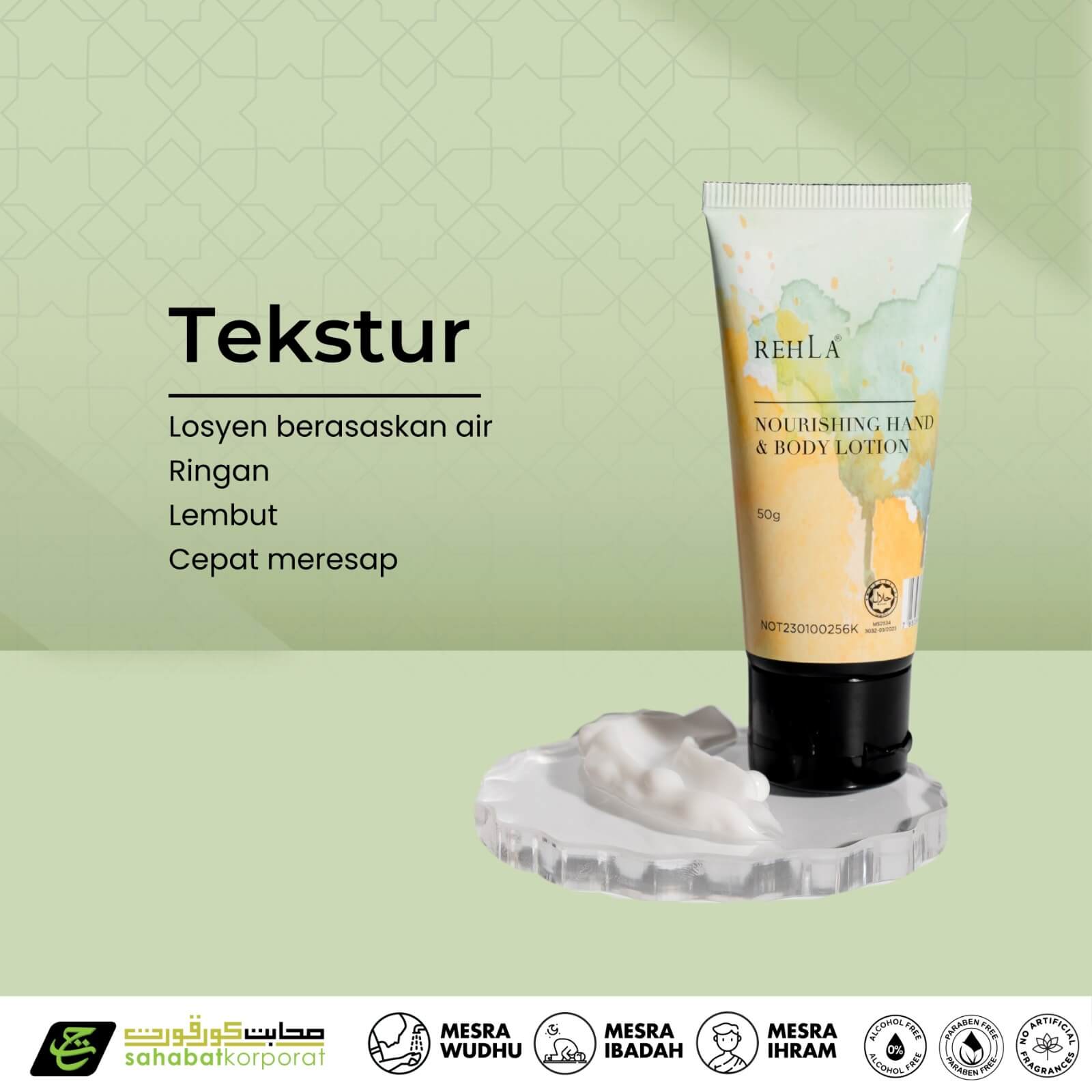 REHLA Nourishing Hand & Body Lotion 3