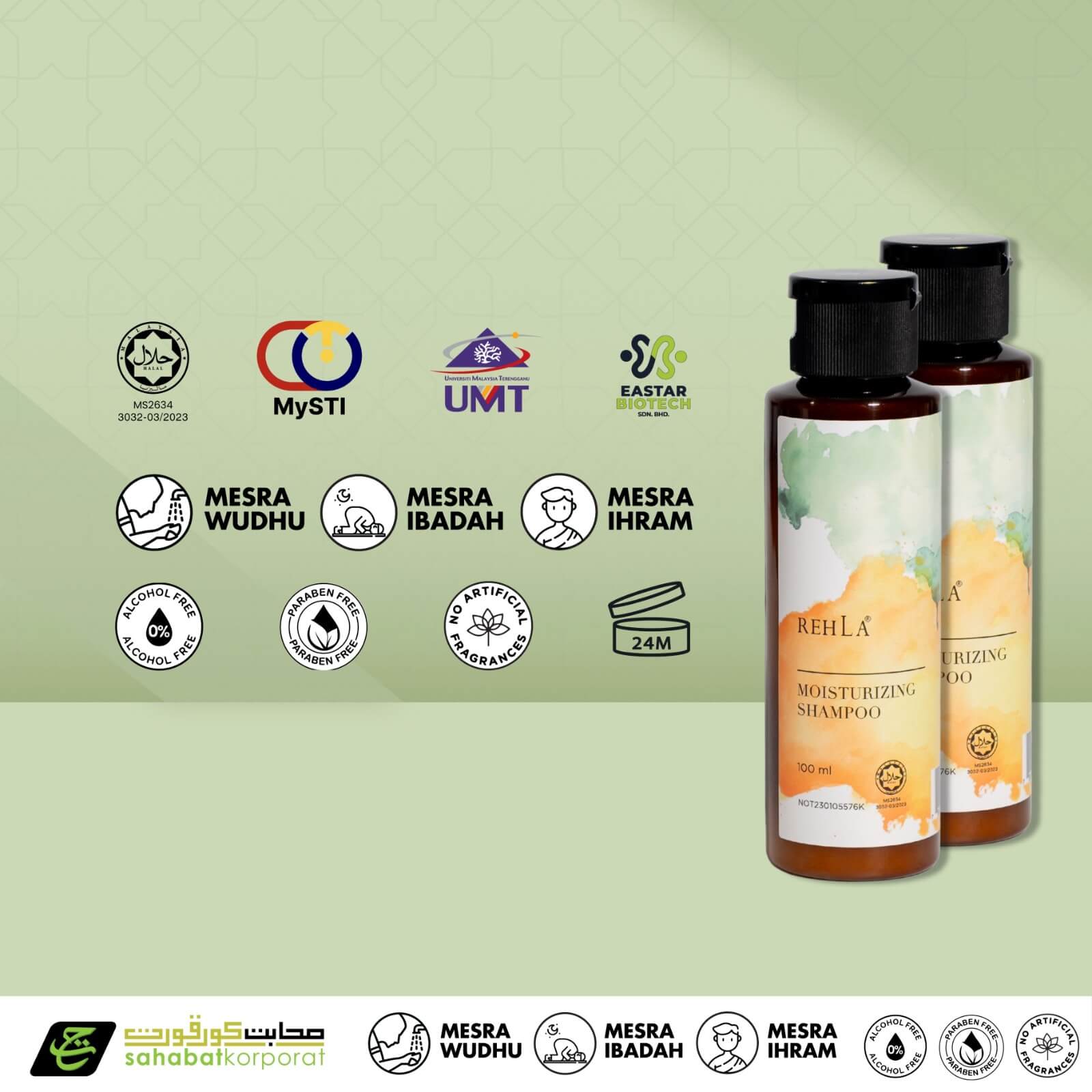 REHLA Moisturising Hair Shampoo 5