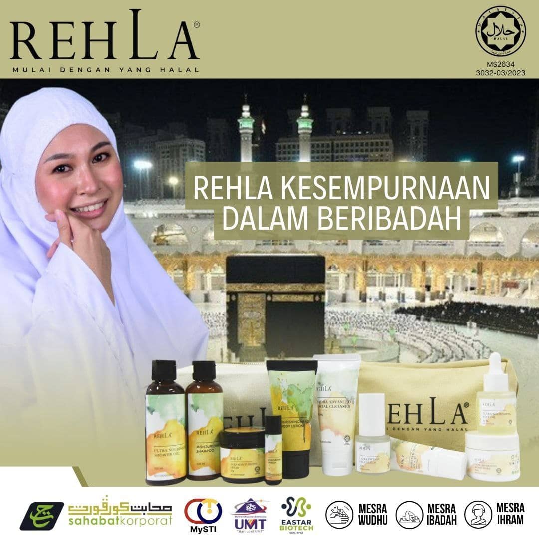 REHLA SKINCARE UMRAH DALAM KESEMPURNAAN BERIBADAH