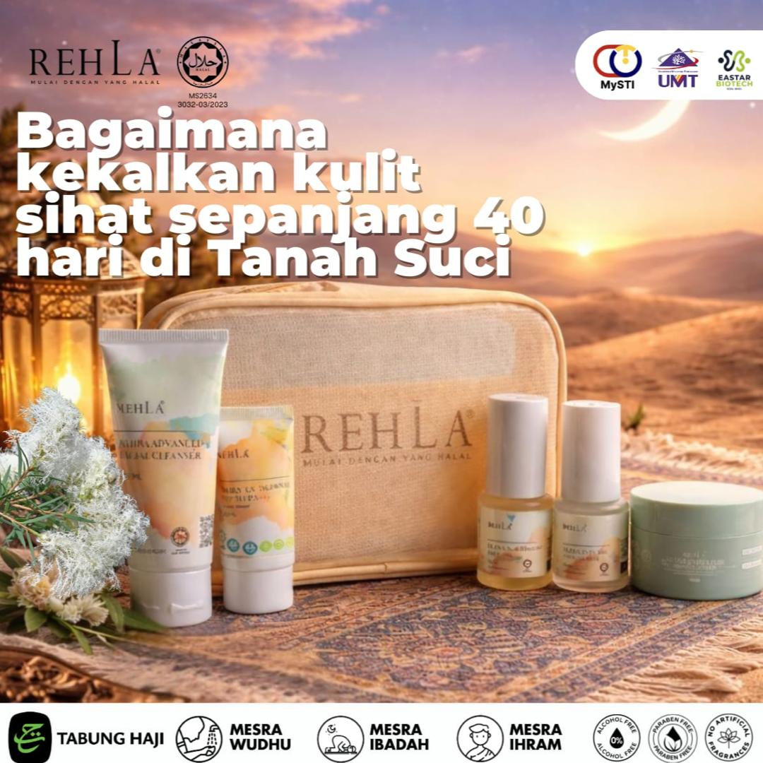 Bagaimana Kekalkan Kulit Sihat Sepanjang 40 Hari Di Tanah Suci